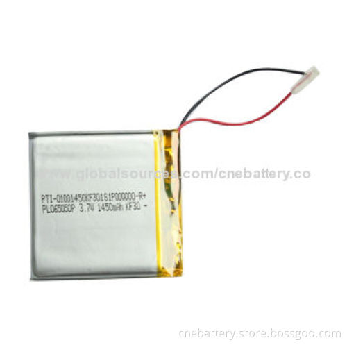 3.7V 3,600mAh Li-polymer battery with lightweight, high-density for MP4/MP5 players, tabletsNew